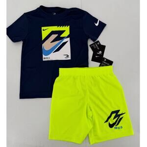 NWT Nike Boy's 3BRAND Collection by Russell Wilson, 2 Piece Set, Size 6